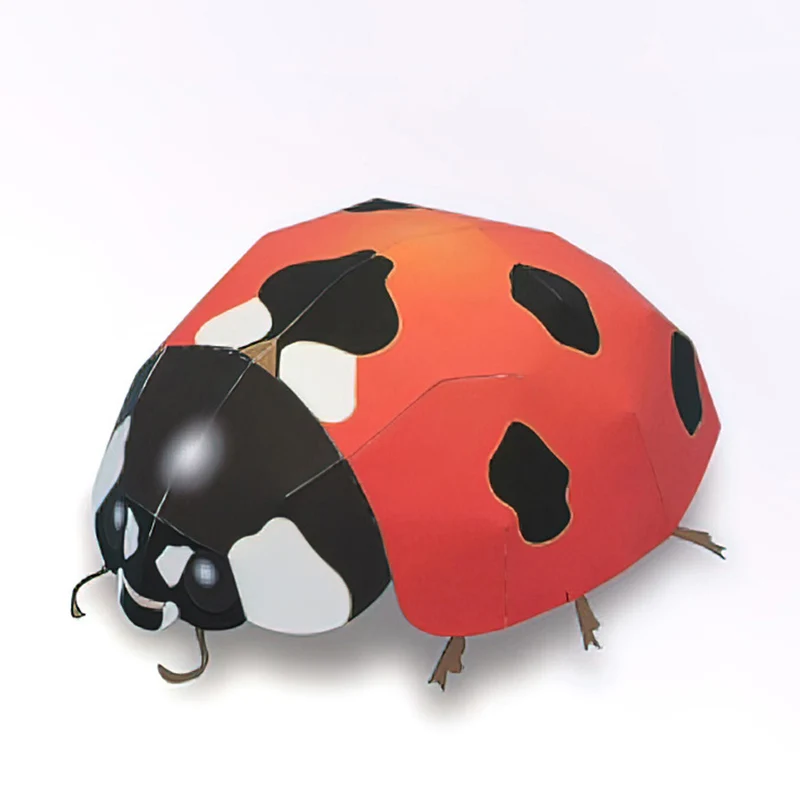 Art Craft Ladybug - Ladybug แมลง Origami Art Mini 3D