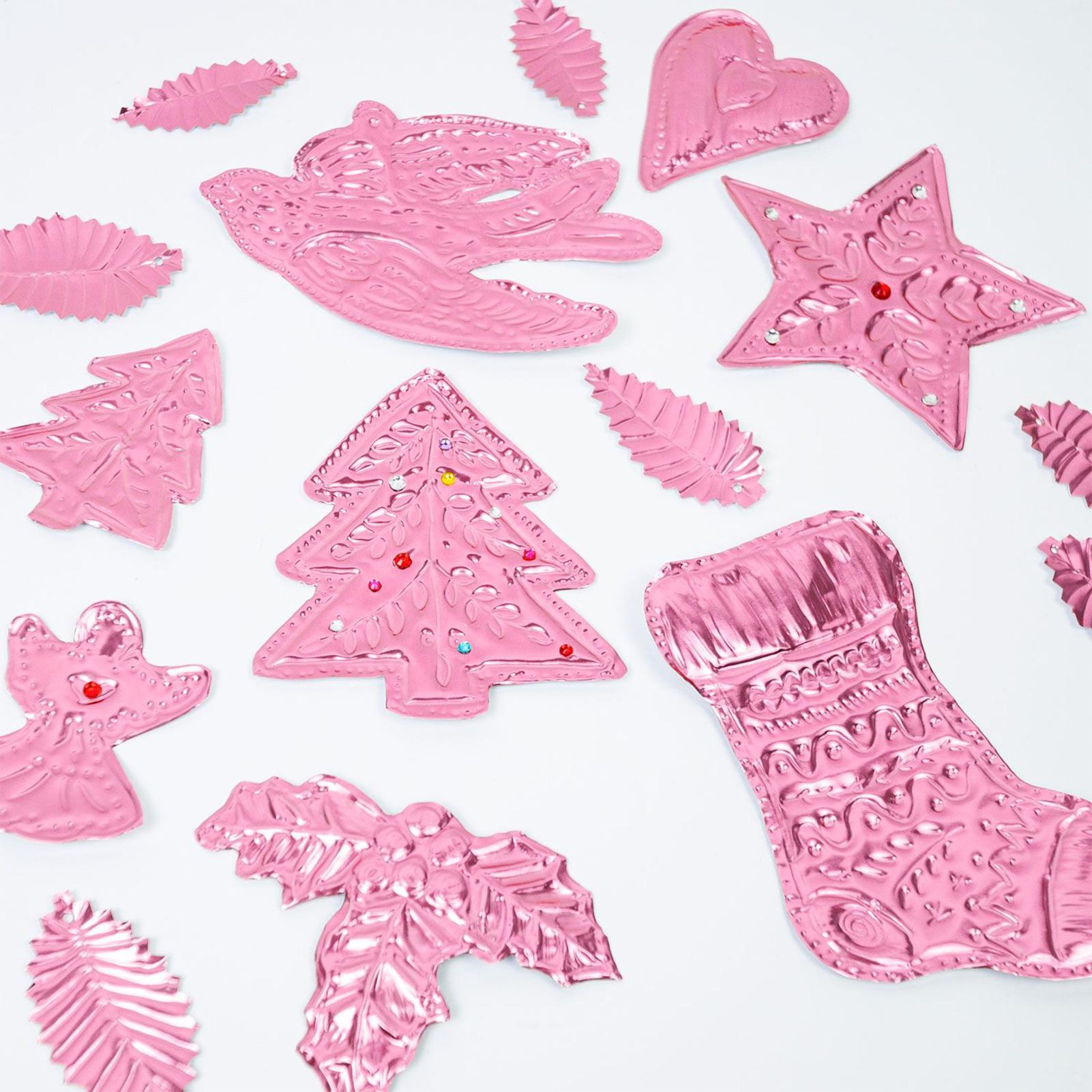 ฟอยล์ลายนูน 8 ชิ้น อุปกรณ์งานฝ - Art Craft Christmas บทวิจารณ์และราคา