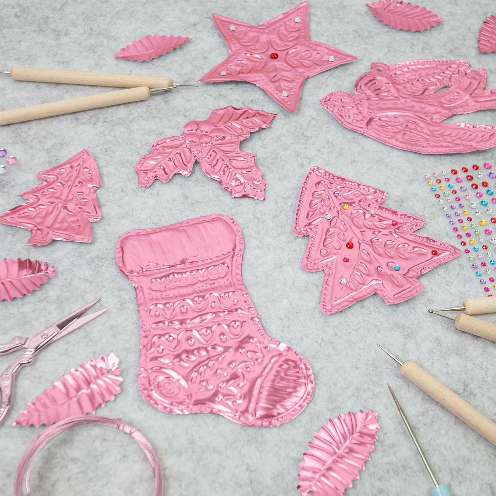ฟอยล์ลายนูน 8 ชิ้น อุปกรณ์งานฝ - Art Craft Christmas บทวิจารณ์และราคา