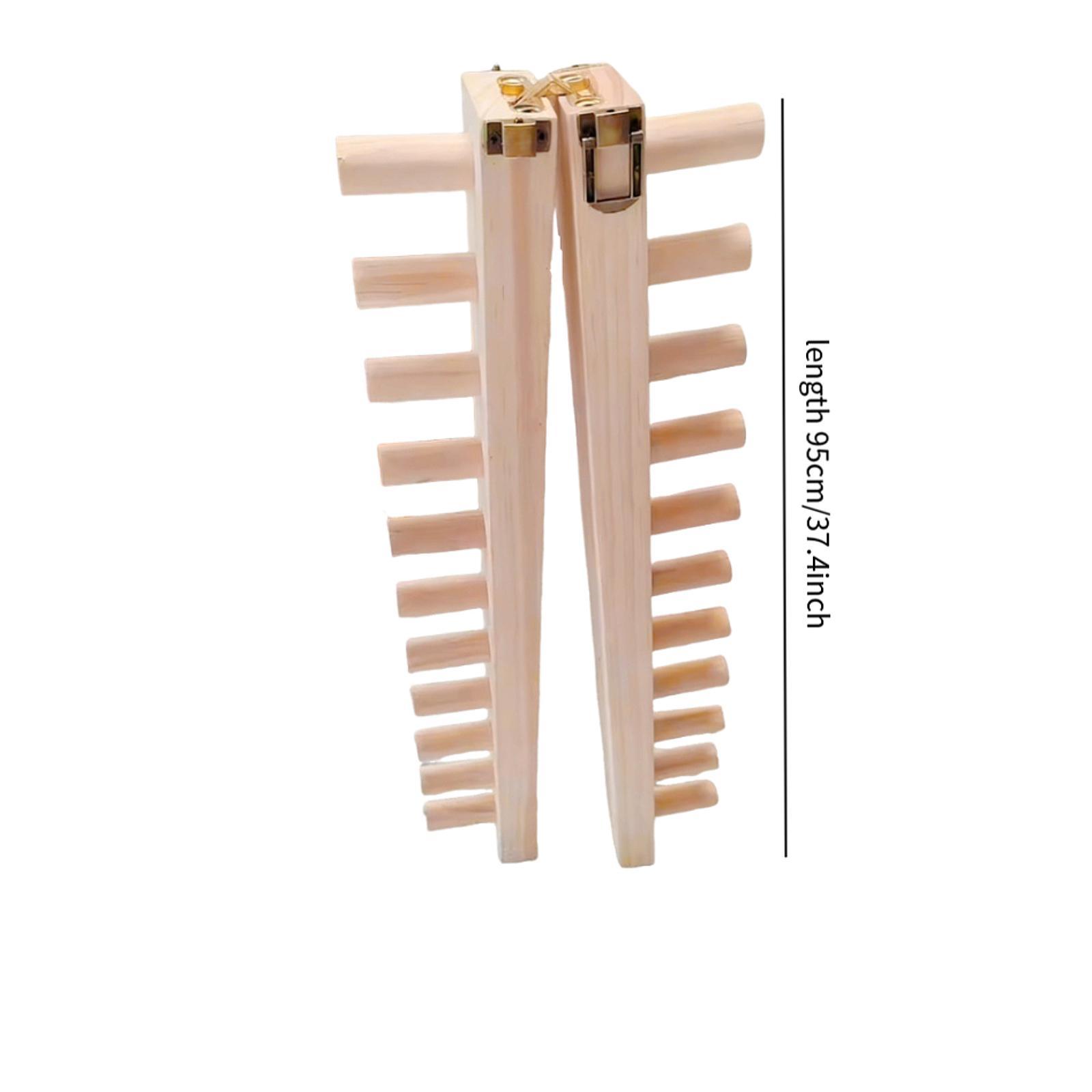 ผ้าห่มหนา โครงถักไม้สีธรรมชาติ - Loom Weaving Frame บทวิจารณ์และราคา