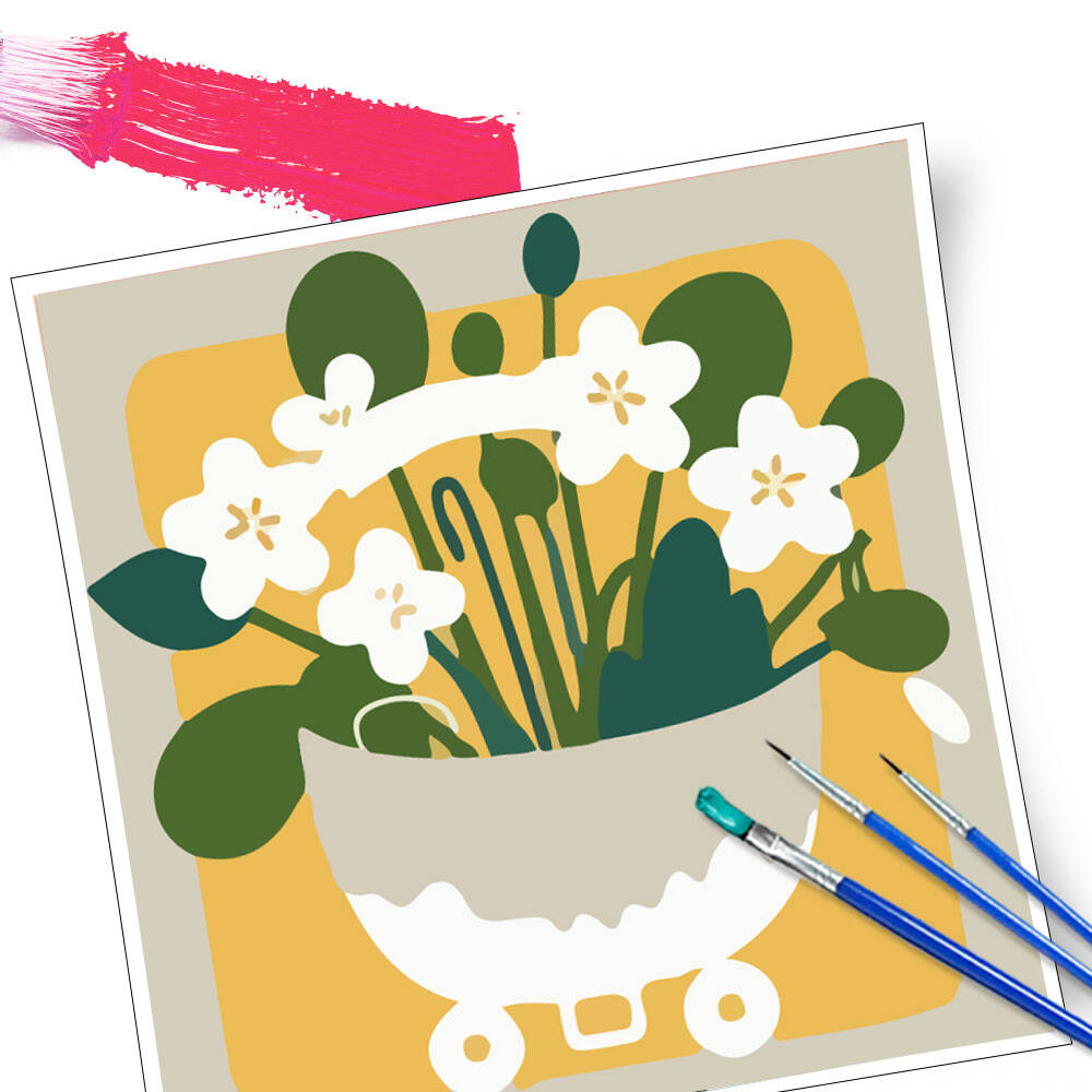 ภาพวาดโดยชุดหมายเลขหมู่บ้านเมด - Art Craft Easy บทวิจารณ์และราคา