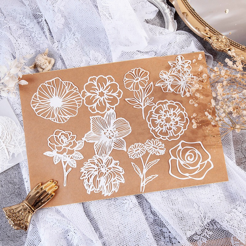 Vintage Aesthetic ลูกไม้สีขาวก - Art Craft Hobbies บทวิจารณ์และราคา