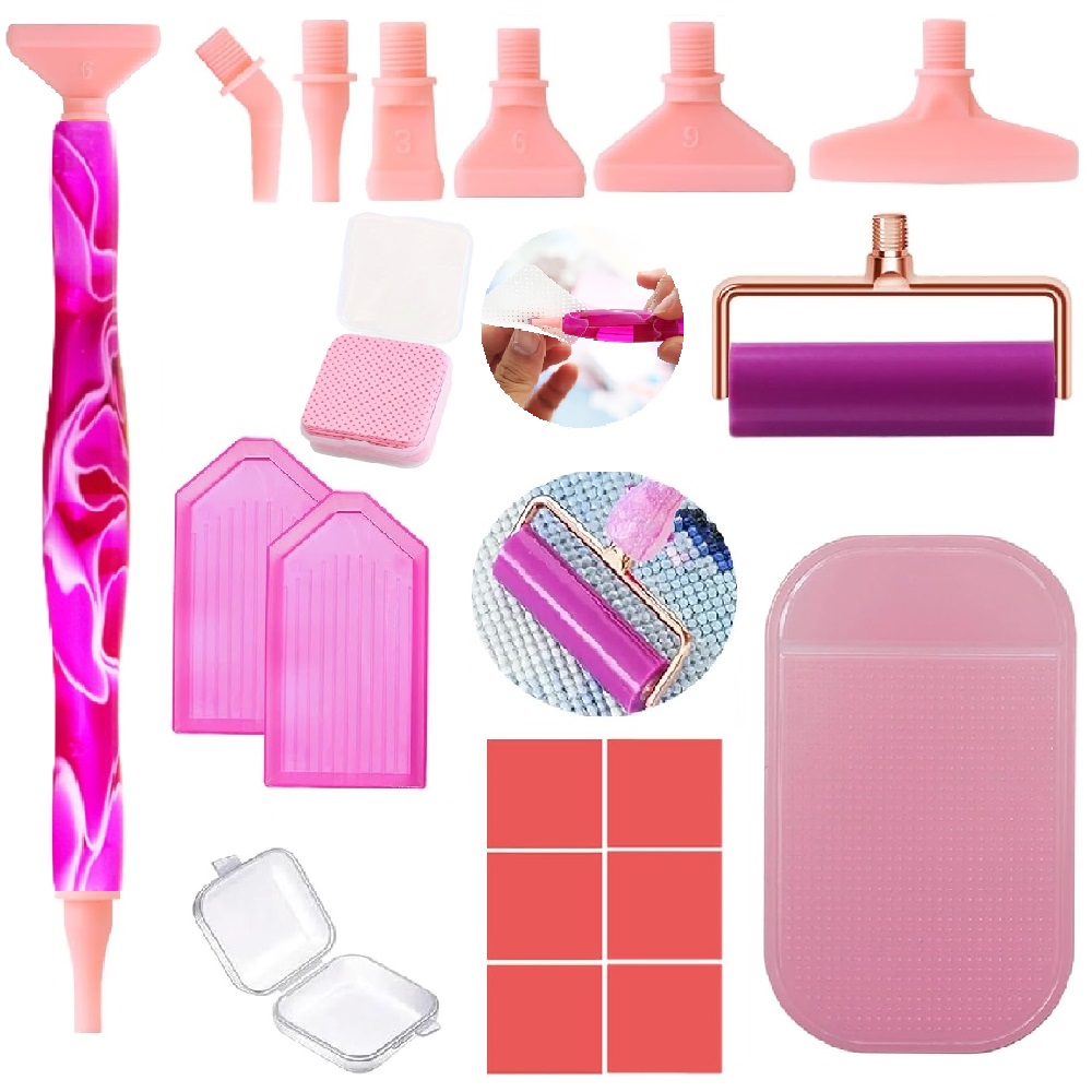 ชุดเครื่องมือทำภาพเพชร DIY ประ - Diamond Painting Kit บทวิจารณ์และราคา