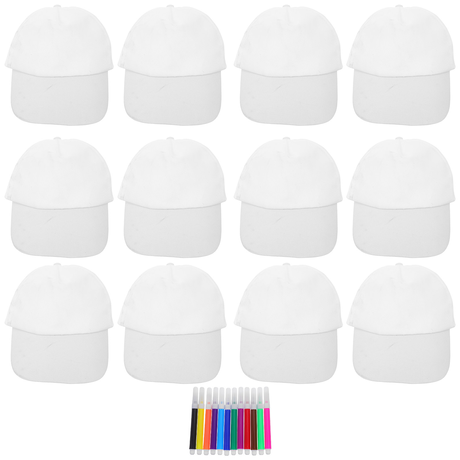 1 ชุดหมวกเบสบอลสีขาวสำหรับเด็ก - Art Craft Diy บทวิจารณ์และราคา