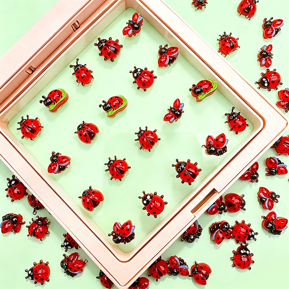 ชาร์มติดเล็บลายเต่าทองการ์ตูนน - Art Craft Ladybug บทวิจารณ์และราคา