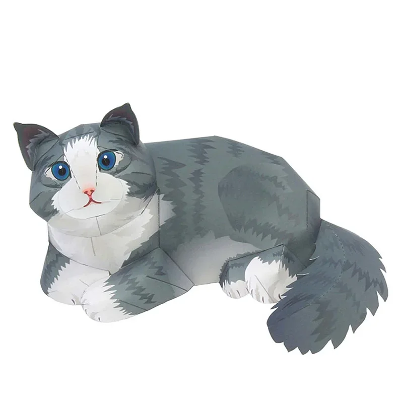 โมเดลกระดาษพับรูปแมวป่านอร์เวย - Art Craft Cat บทวิจารณ์และราคา