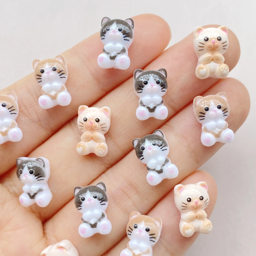 50pcs เรซิ่นมินิการ์ตูนแมวที่ม - Art Craft Cat บทวิจารณ์และราคา