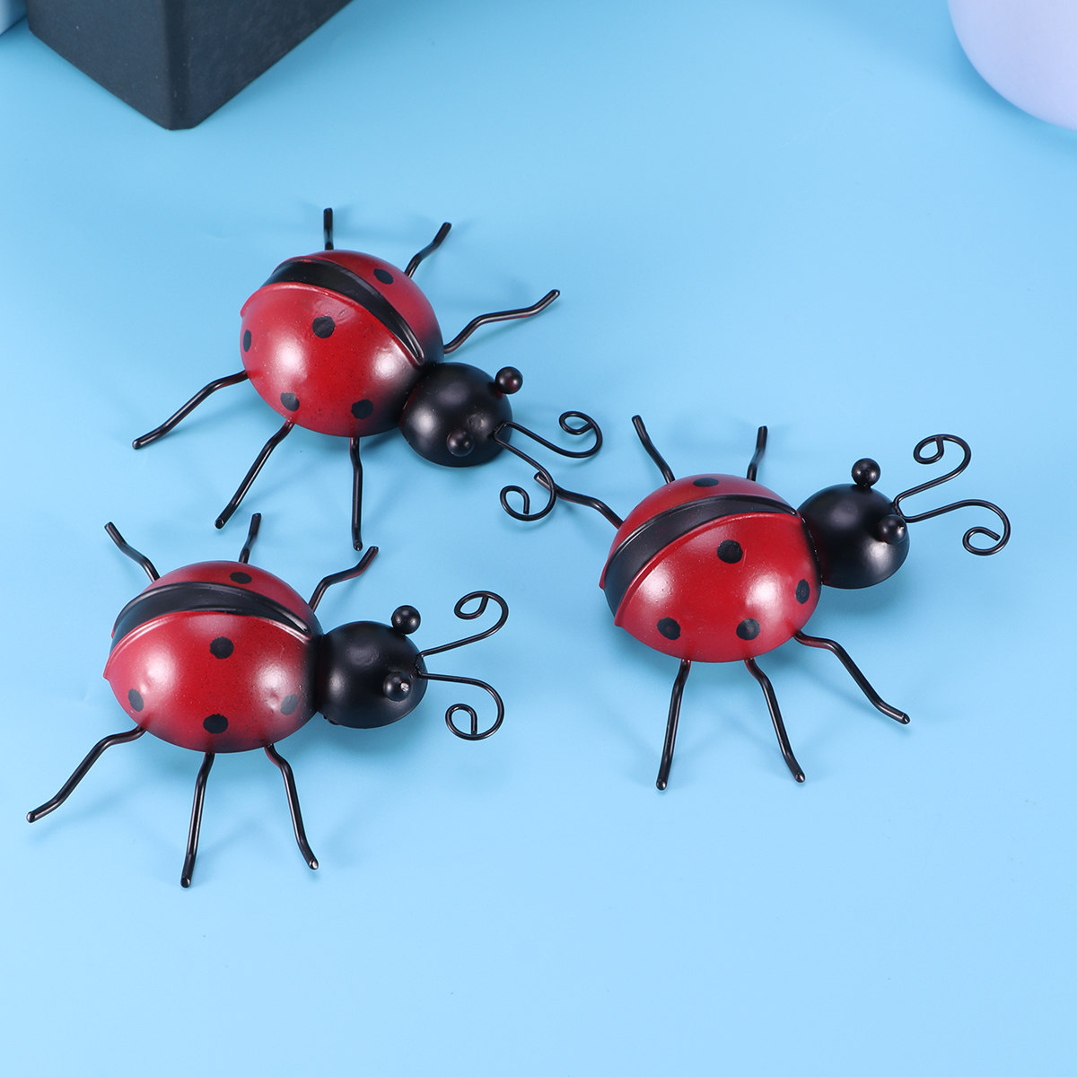 งานศิลปะติดผนังรูปเต่าทอง 3 ชิ - Art Craft Ladybug บทวิจารณ์และราคา