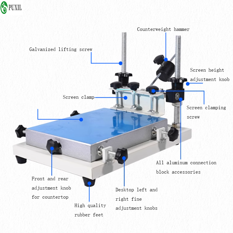 เครื่องพิมพ์สกรีนแบบตั้งโต๊ะขน - Silk Screen Printing บทวิจารณ์และราคา
