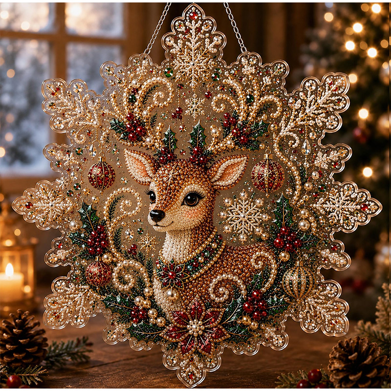 ชุดอุปกรณ์ทำภาพเพชร DIY ลายกวา - Diamond Painting Kit บทวิจารณ์และราคา