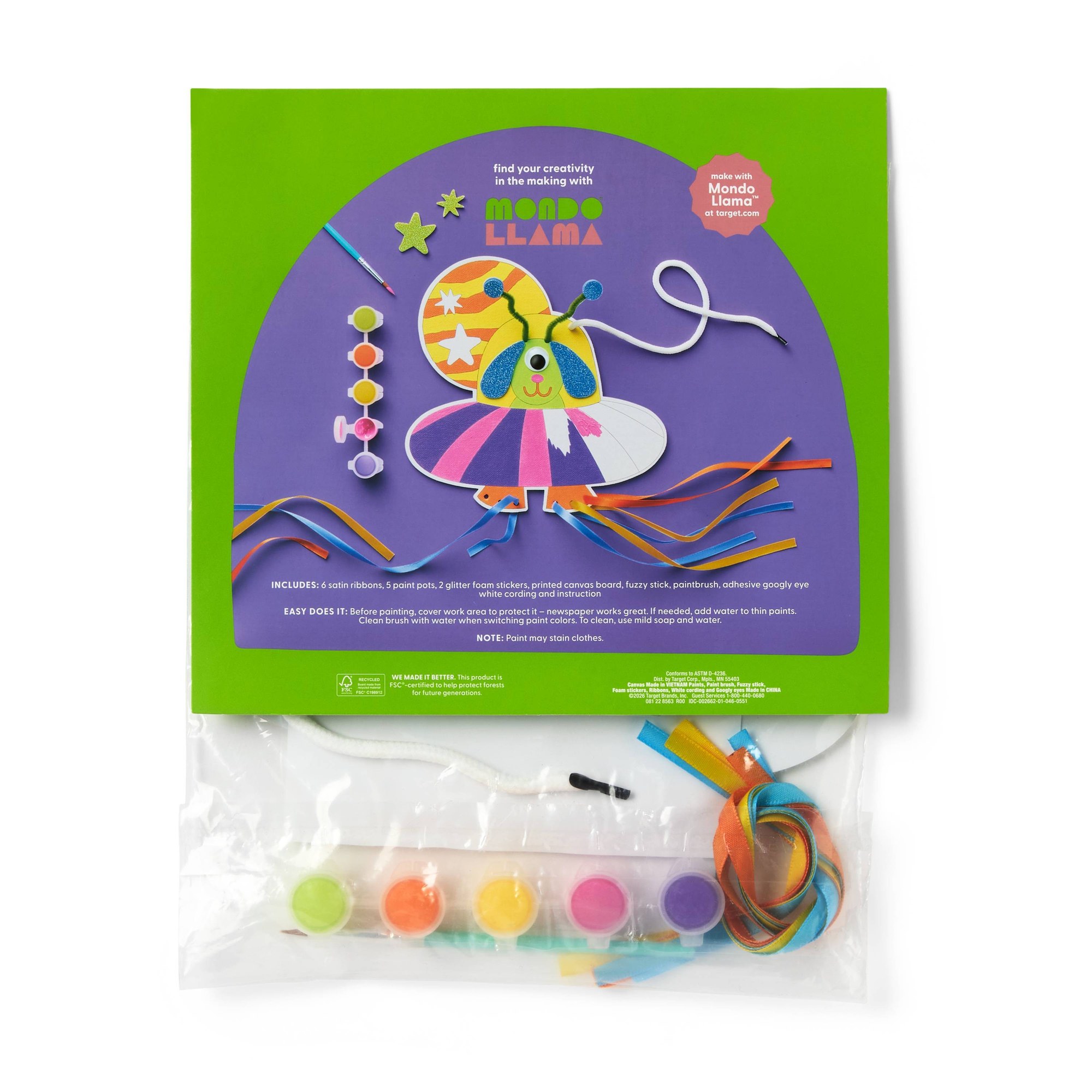 ชุดกิจกรรมงานฝีมือวาดภาพบนผ้าใ - Art Craft Easy บทวิจารณ์และราคา