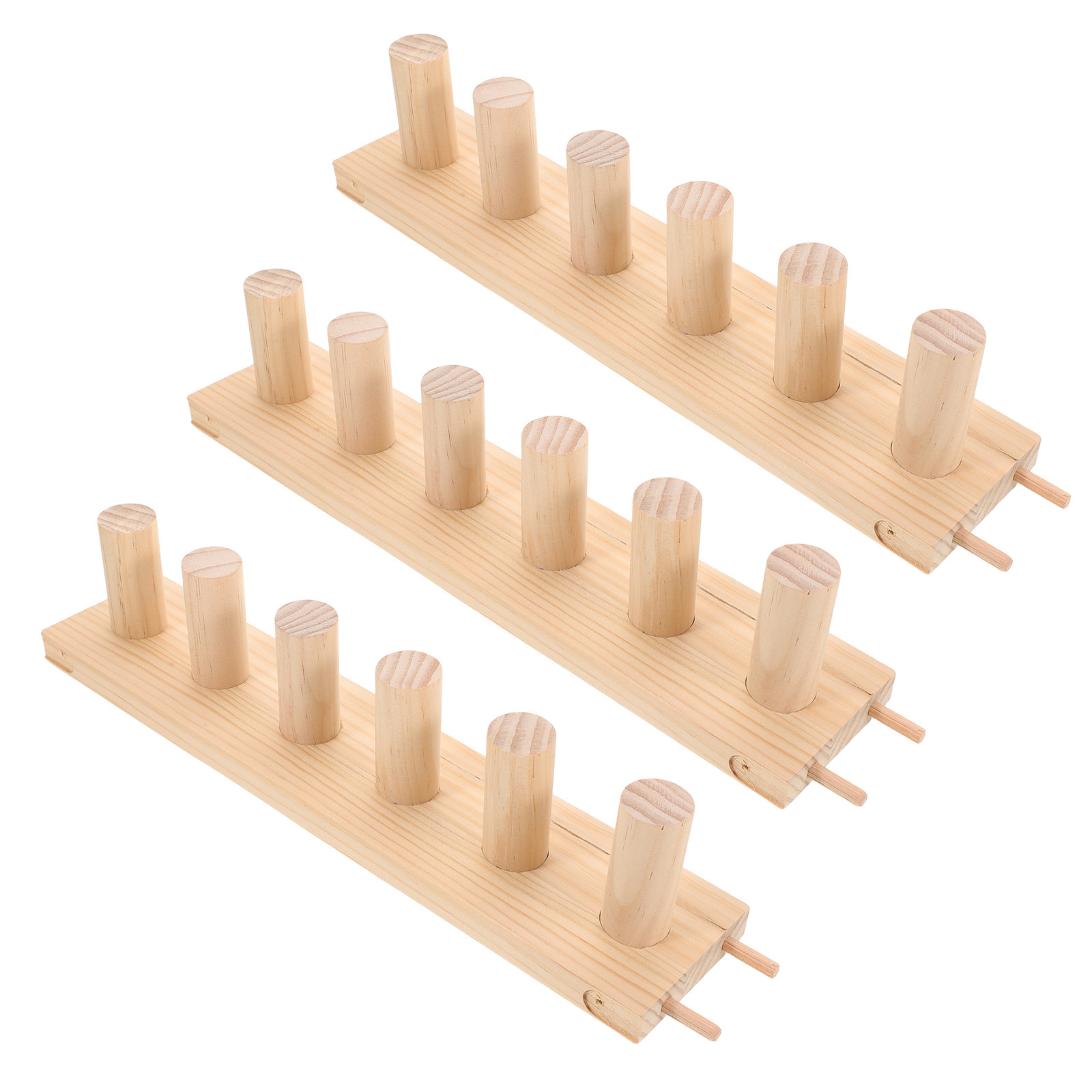 แท่นถักนิตติ้งไม้สำหรับทำผ้าห่ - Loom Weaving Frame บทวิจารณ์และราคา
