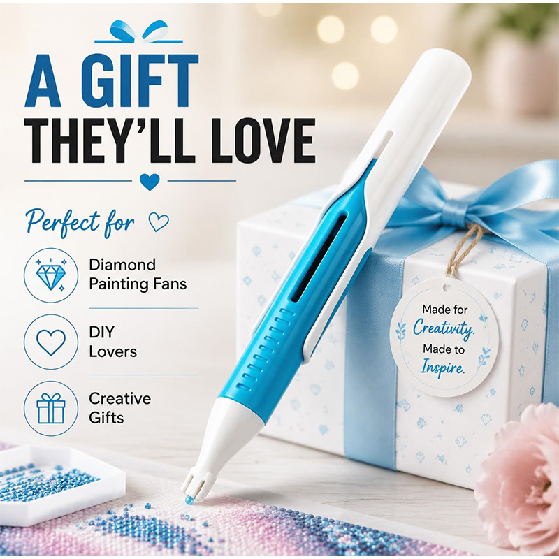 เครื่องจ่ายเม็ดเพชรสำหรับงานเพ - Diamond Painting Kit บทวิจารณ์และราคา