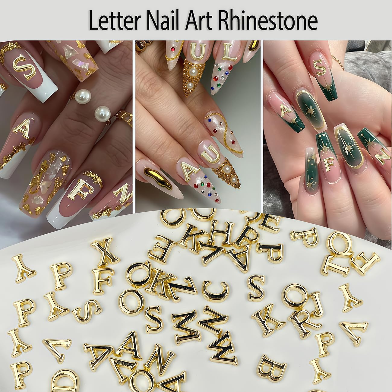 ชุดตกแต่งเล็บรูปตัวอักษร A-Z ส - Art And Craft Letter Z บทวิจารณ์และราคา