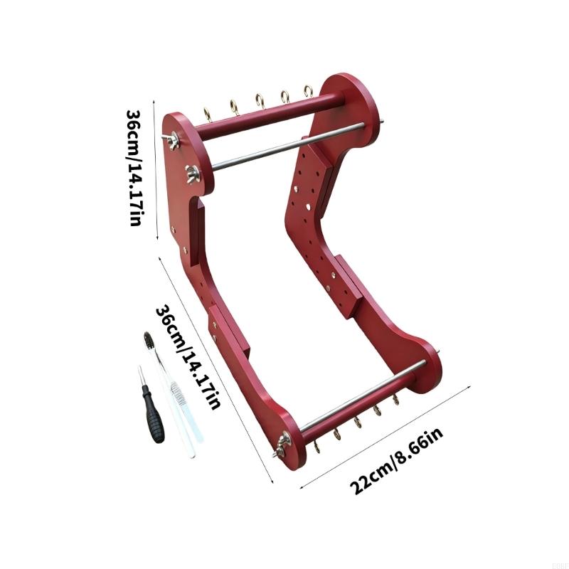 โต๊ะลูกปัดLoomปรับกรอบไม้สำหรั - Loom Weaving Frame บทวิจารณ์และราคา