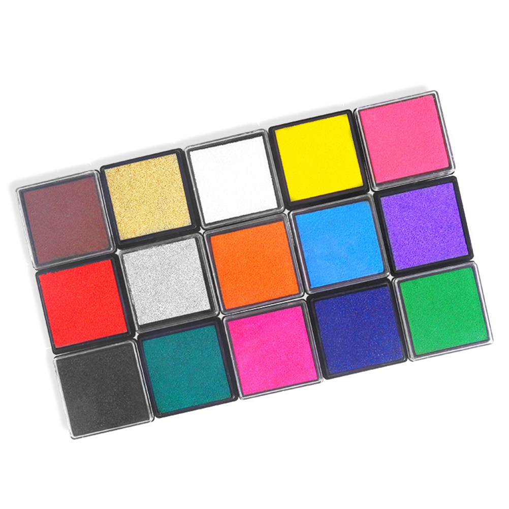 1 ชุด 15 สี - หมึกนิ้วละลายน้ำ - Art Craft Easy บทวิจารณ์และราคา