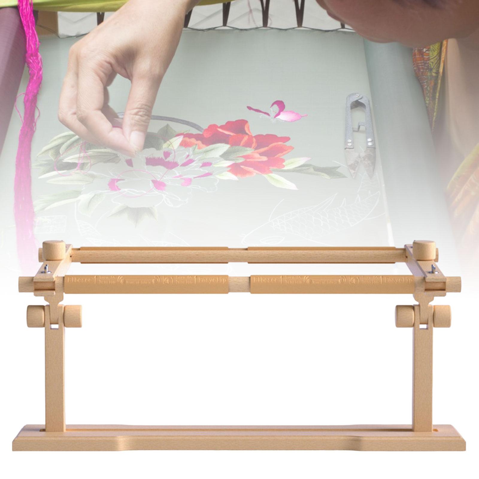 ขาตั้งกรอบปักผ้าไม้บีชเรียบเนี - Loom Weaving Frame บทวิจารณ์และราคา