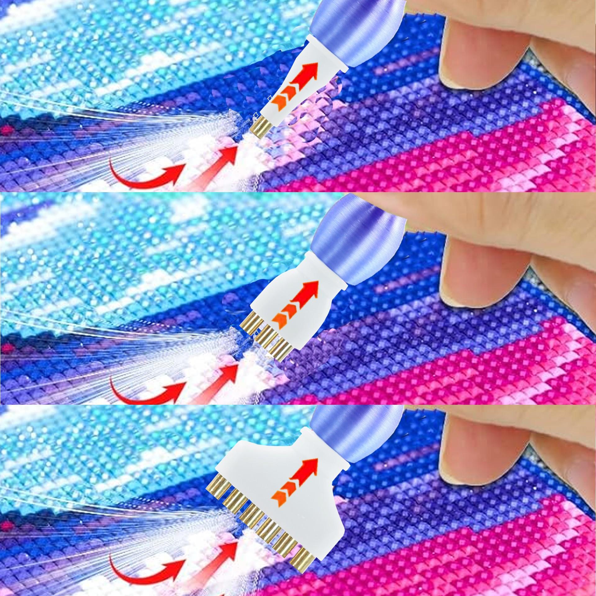 ชุดหัวปากกาสุญญากาศสำหรับงานเพ - Diamond Painting Kit บทวิจารณ์และราคา