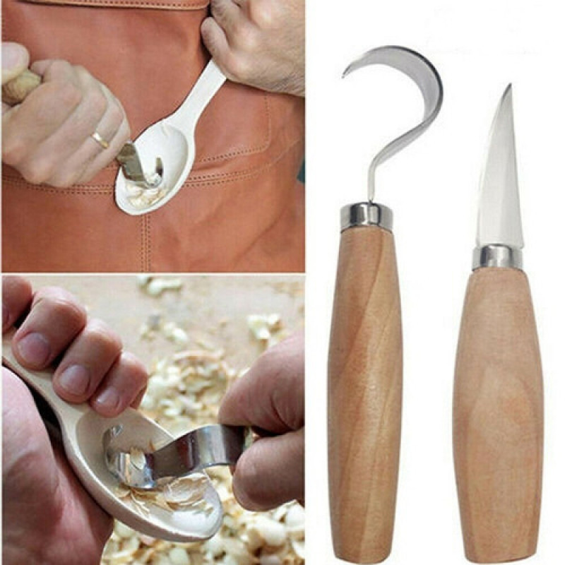 มีดแกะสลักไม้ มีดแกะสลักแบบตะข - Art Craft Wood บทวิจารณ์และราคา