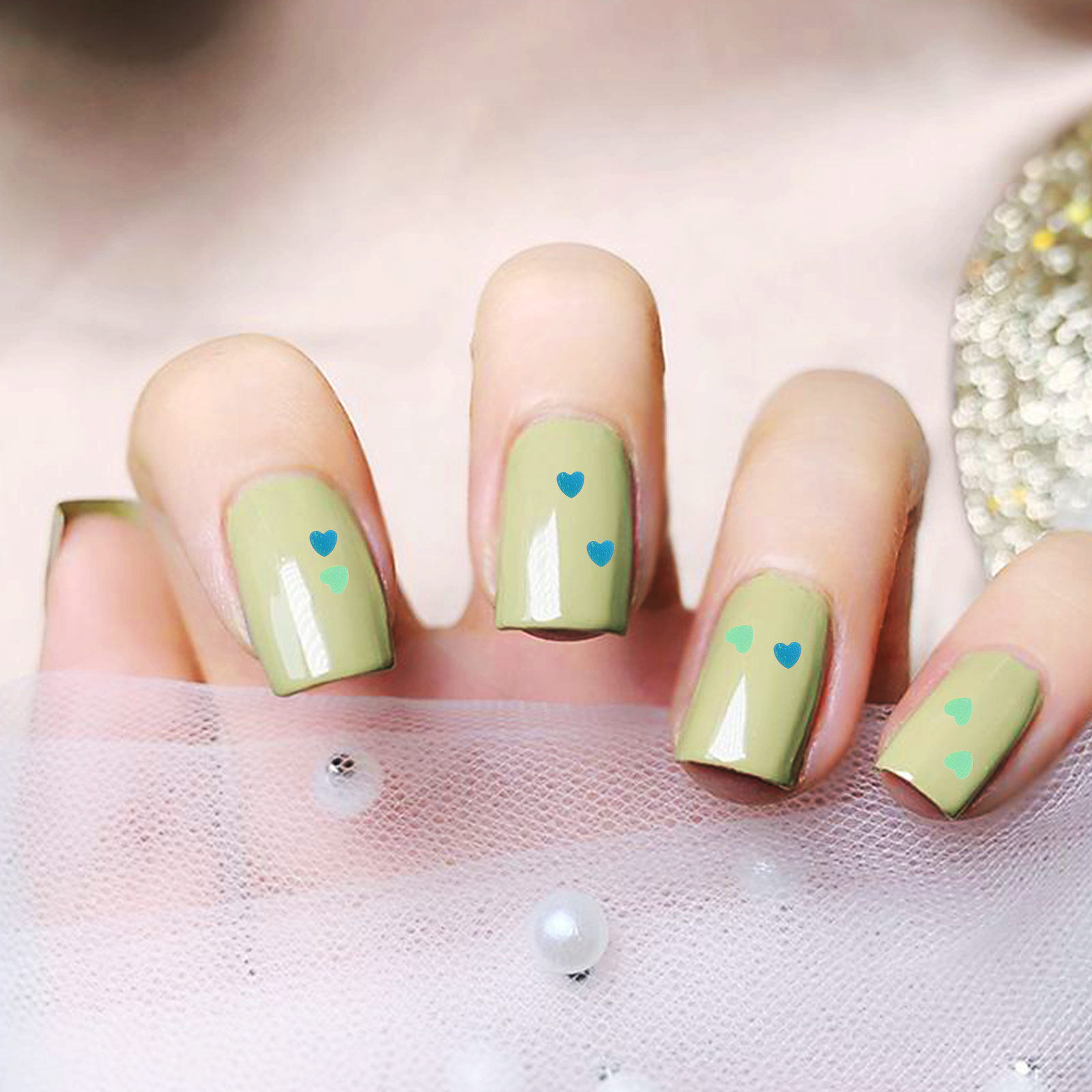 1 ชุด ชิ้นส่วนตกแต่งเล็บรูปหัว - Art And Craft Valentine บทวิจารณ์และราคา