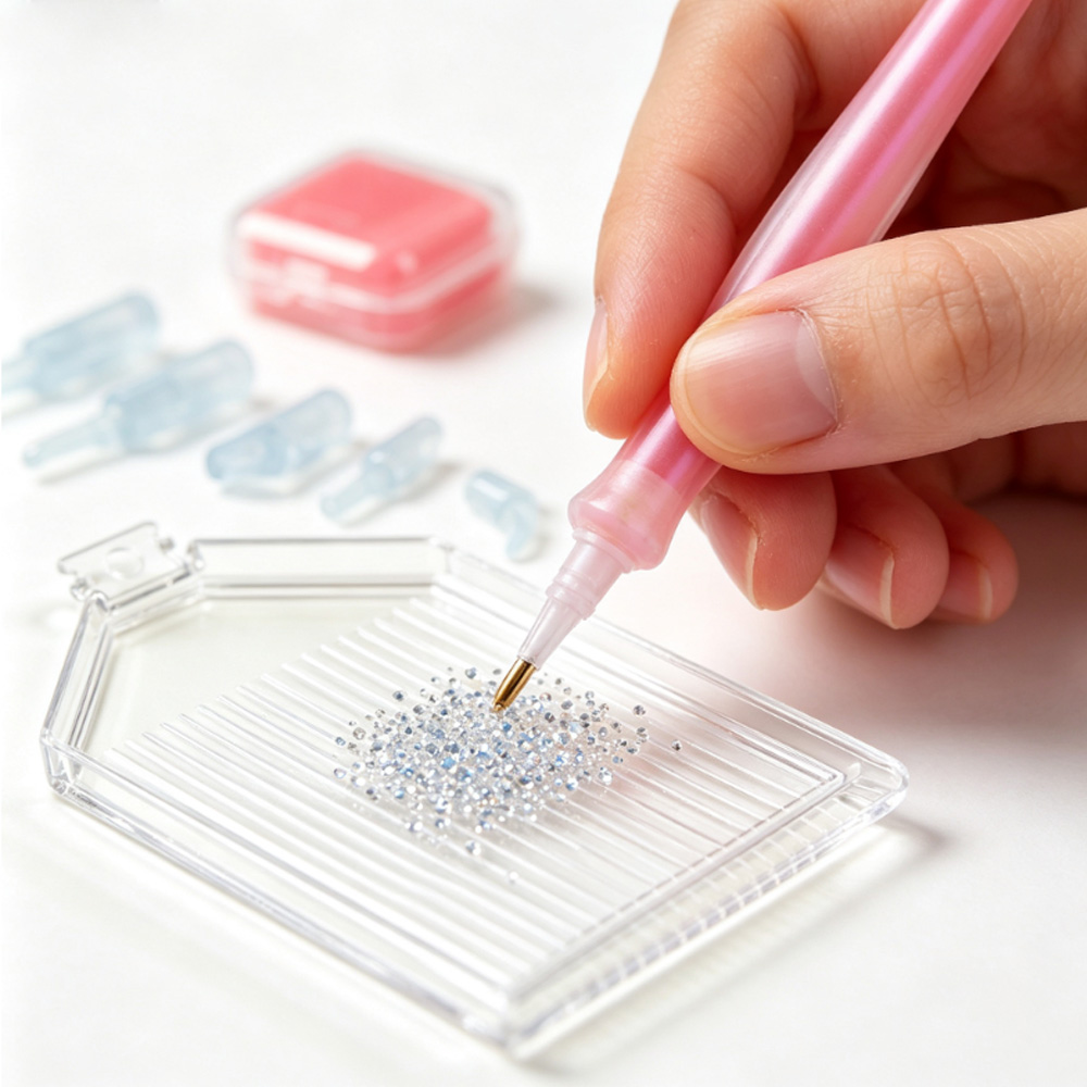 ชุดอุปกรณ์เพ้นท์เพชร ถาดใส่ปาก - Diamond Painting Kit บทวิจารณ์และราคา