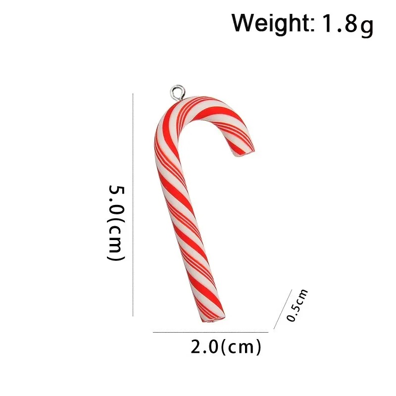 จี้รูปแท่งขนมคริสต์มาสทำจากดิน - Art Craft Christmas บทวิจารณ์และราคา