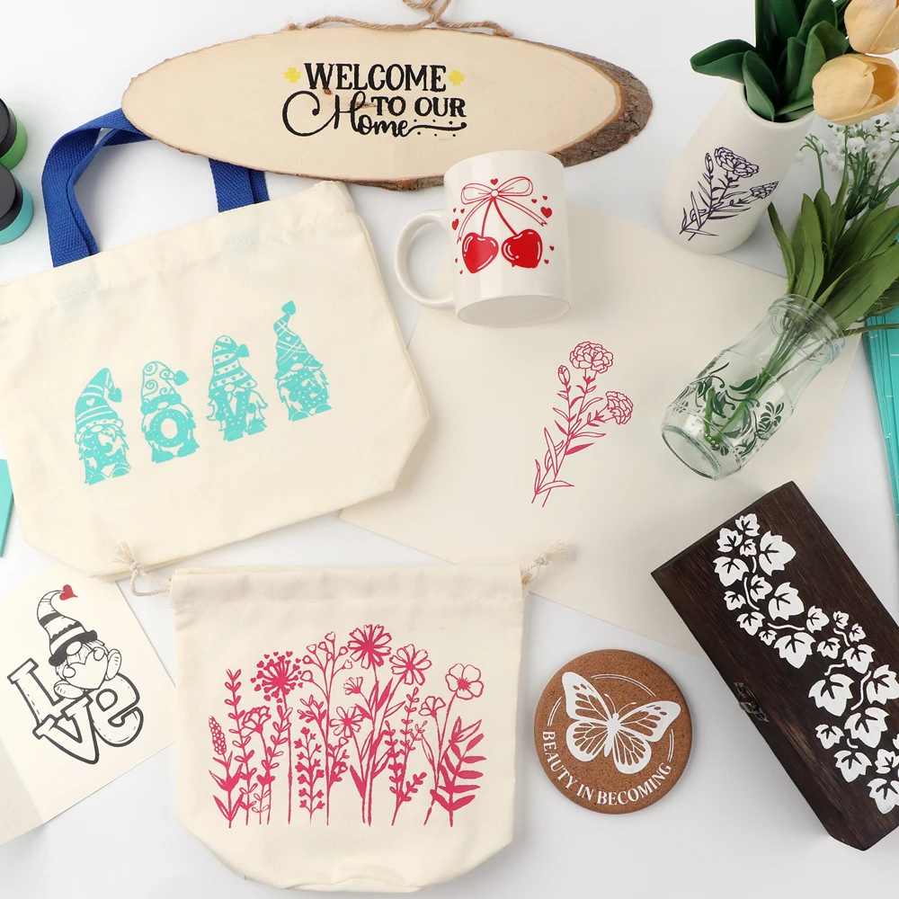 ลายฉลุซิลค์สกรีนแบบใช้ซ้ำได้ ล - Silk Screen Printing บทวิจารณ์และราคา