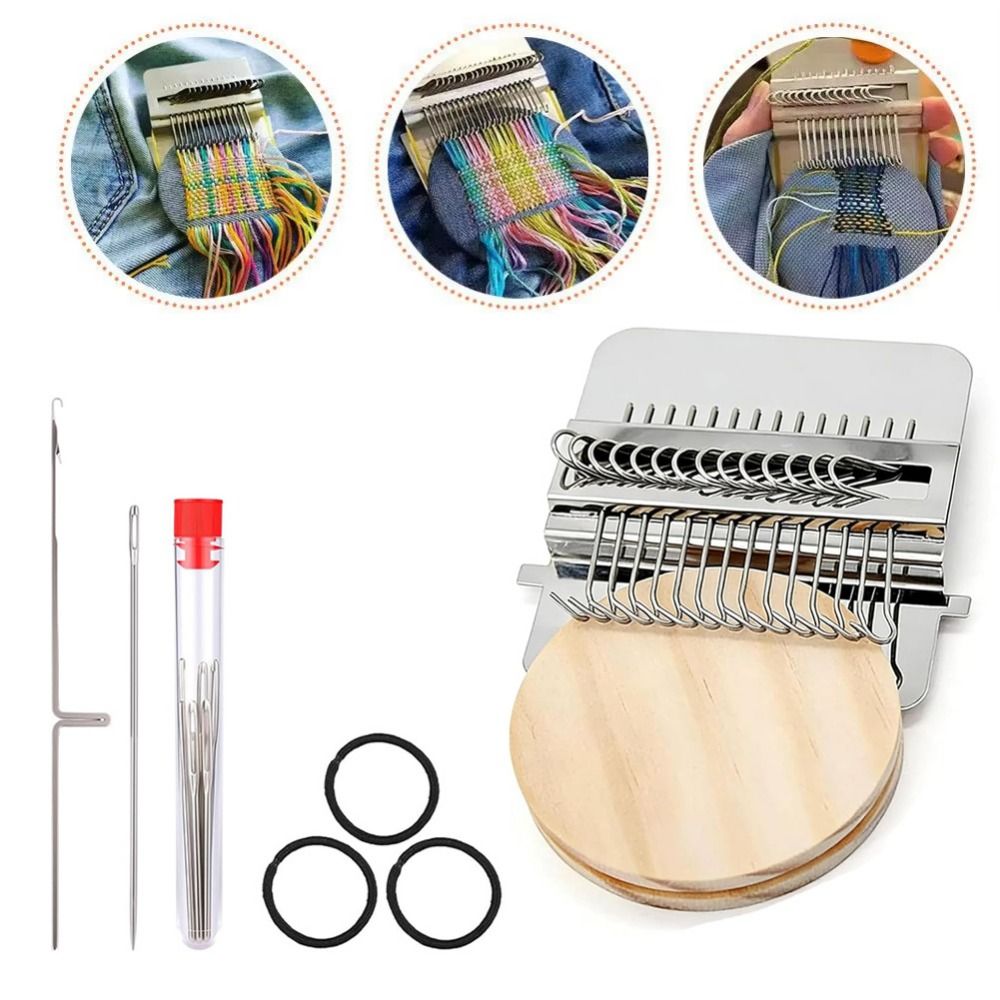 เครื่องทอผ้าขนาดเล็กแบบโครงไม้ - Loom Weaving Frame บทวิจารณ์และราคา