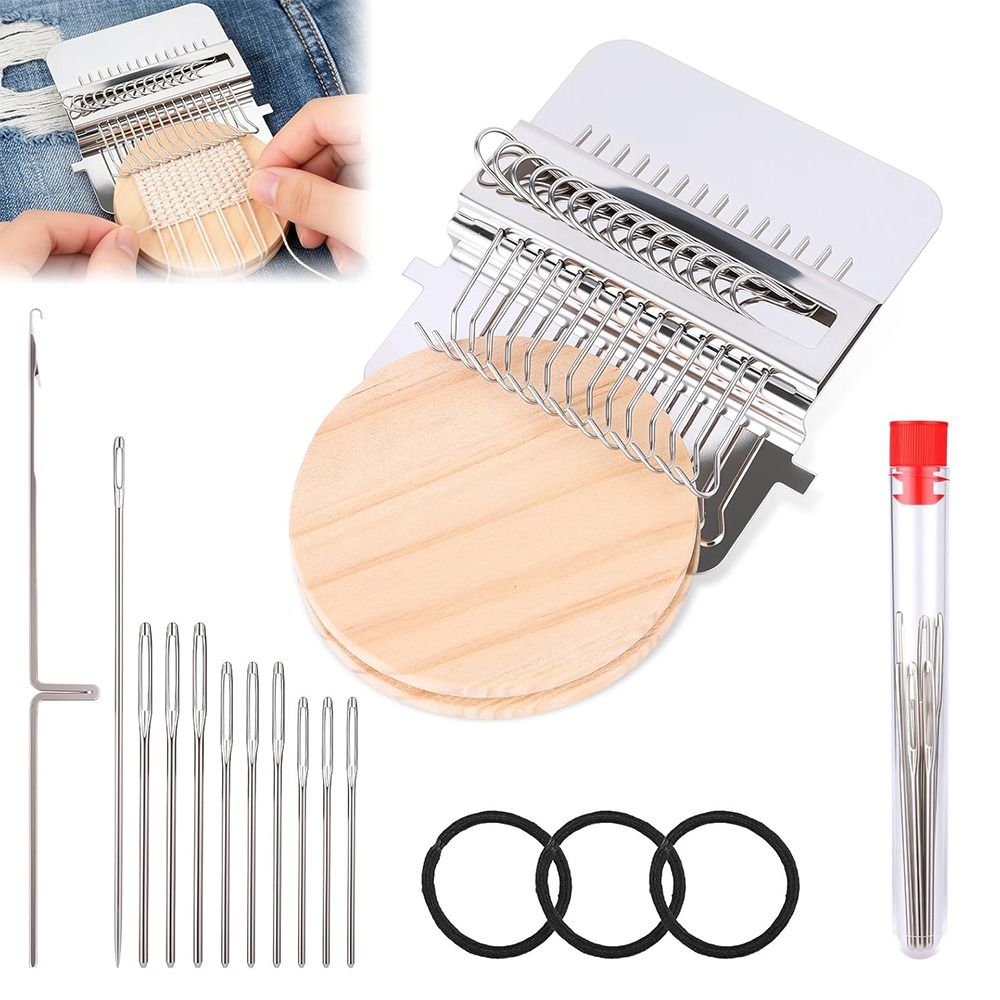 เครื่องทอผ้าขนาดเล็กแบบโครงไม้ - Loom Weaving Frame บทวิจารณ์และราคา