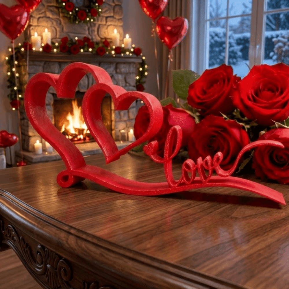 งานพิมพ์ 3 มิติ ป้ายข้อความเล็ - Art And Craft Valentine บทวิจารณ์และราคา