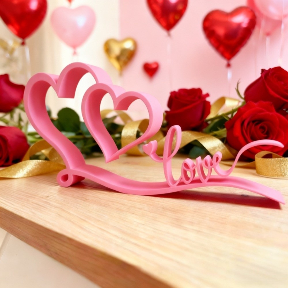 งานพิมพ์ 3 มิติ ป้ายข้อความเล็ - Art And Craft Valentine บทวิจารณ์และราคา