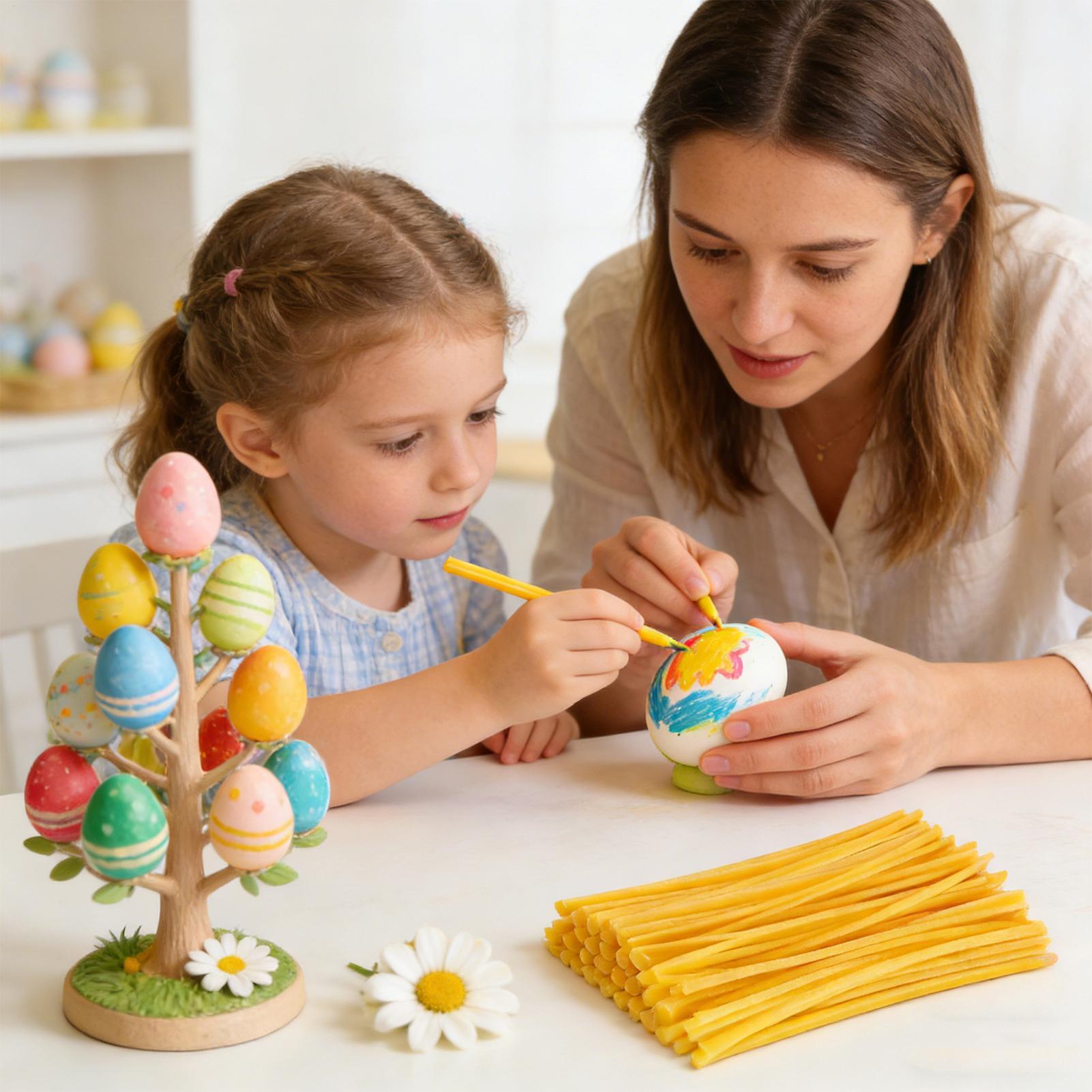 แท่งขี้ผึ้งตกแต่งไข่ 120 ชิ้น  - Art Craft Easter บทวิจารณ์และราคา