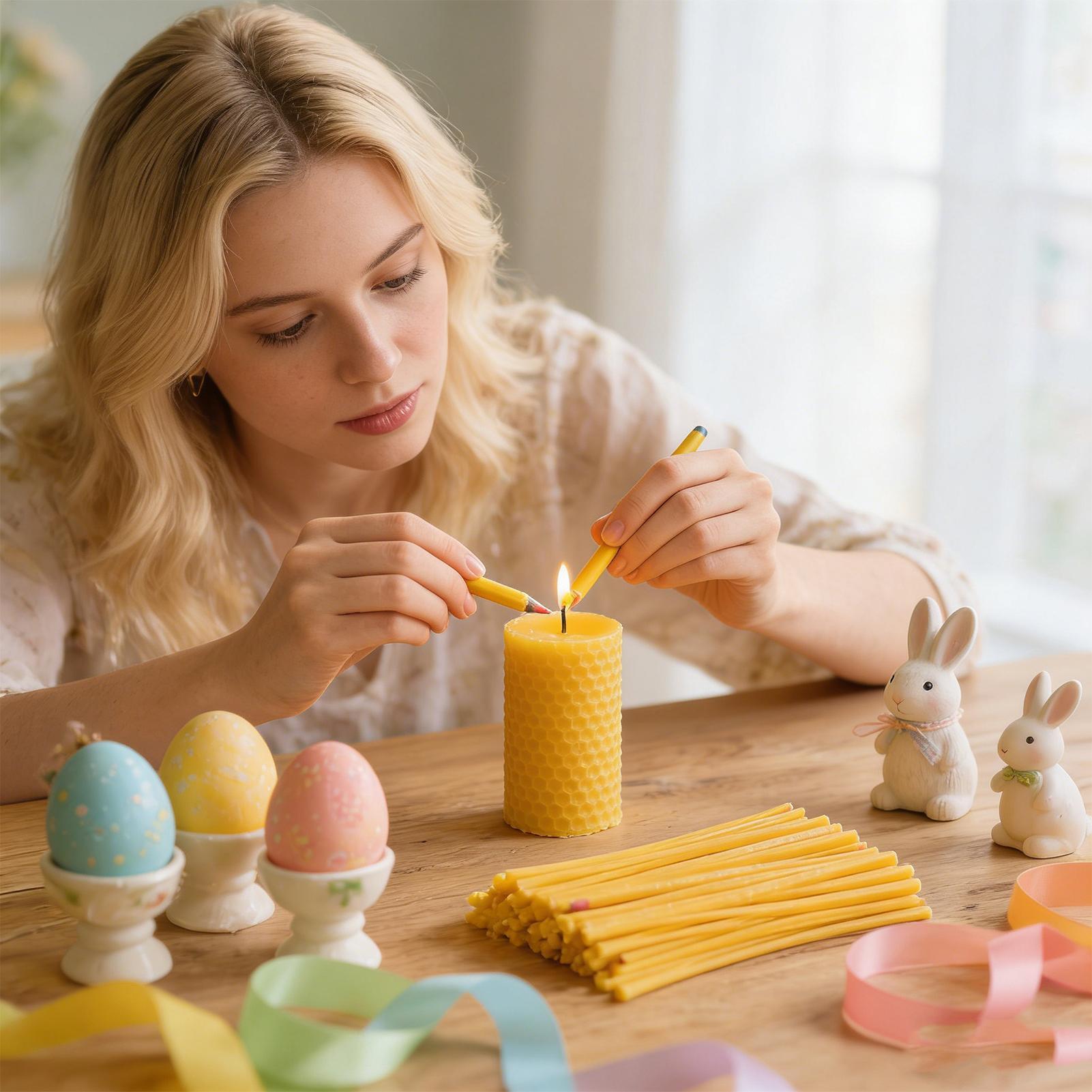 แท่งขี้ผึ้งตกแต่งไข่ 120 ชิ้น  - Art Craft Easter บทวิจารณ์และราคา