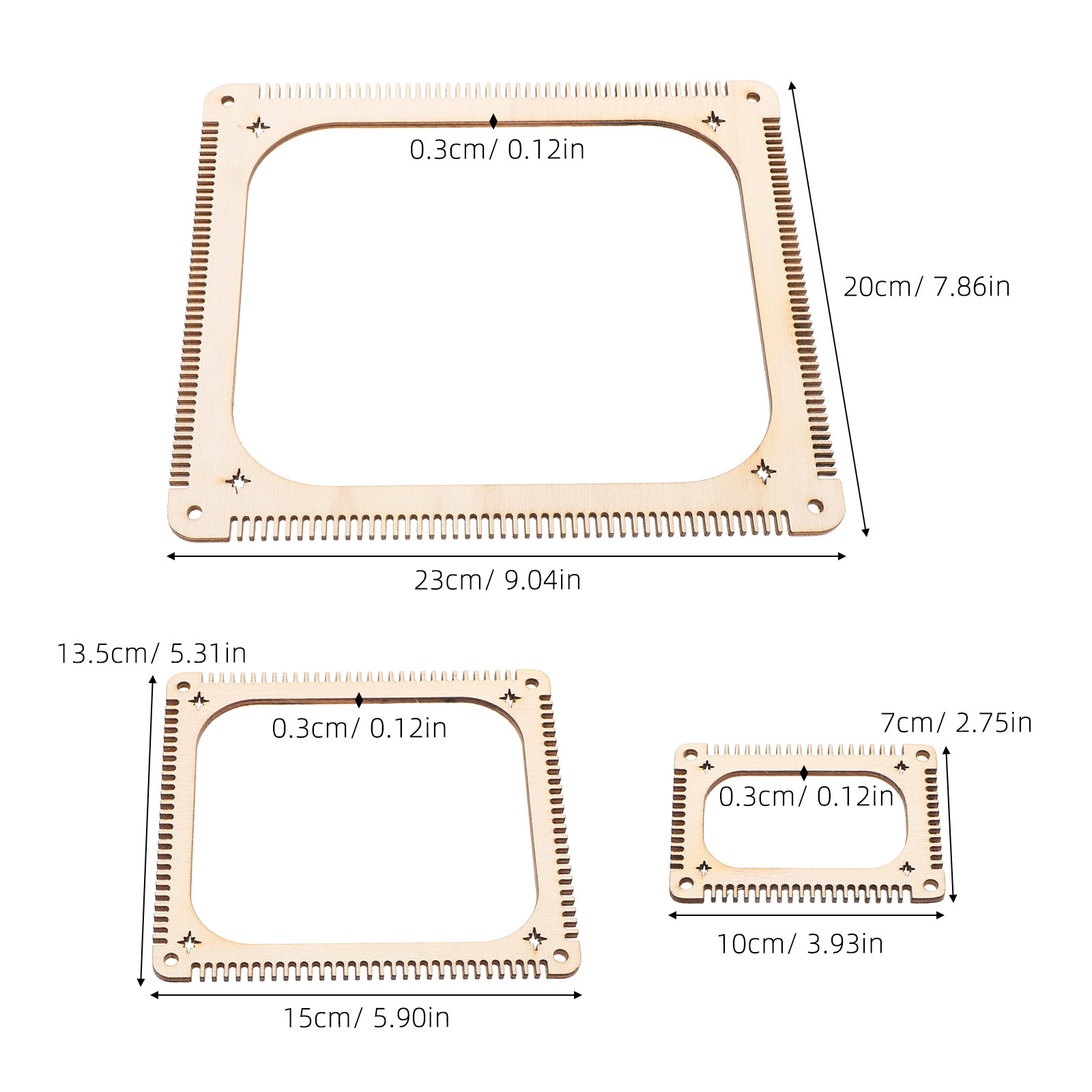 ชุดเครื่องทอผ้า 1 ชุด โครงไม้ท - Loom Weaving Frame บทวิจารณ์และราคา