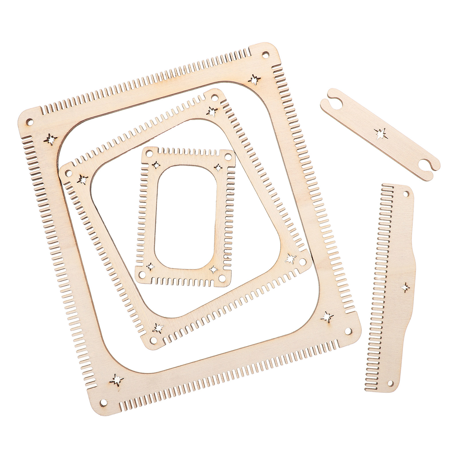 ชุดเครื่องทอผ้า 1 ชุด โครงไม้ท - Loom Weaving Frame บทวิจารณ์และราคา