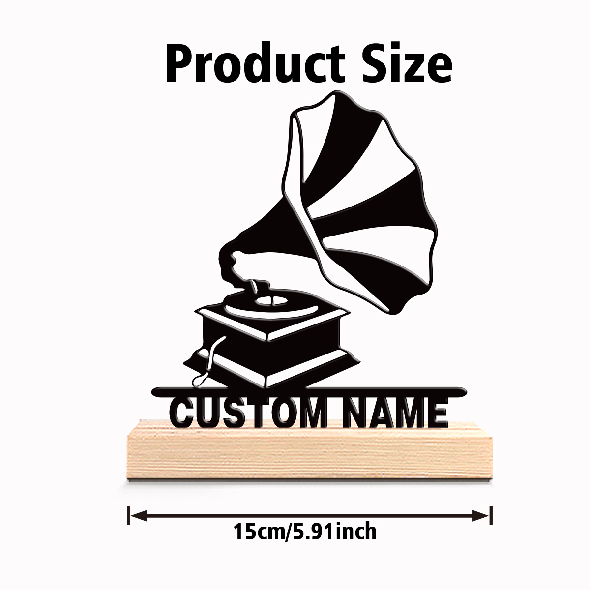 เครื่องเล่นแผ่นเสียงแบบสร้างสร - Art Craft Wood บทวิจารณ์และราคา