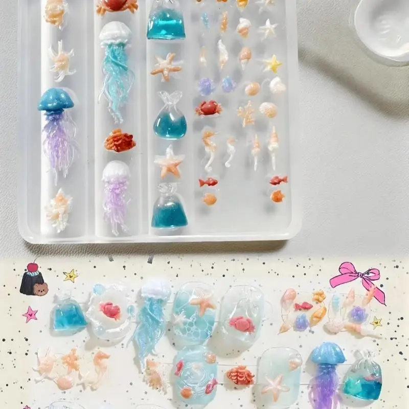 แม่พิมพ์ซิลิโคน 3 มิติ ลายทะเล - Art Craft Jellyfish บทวิจารณ์และราคา