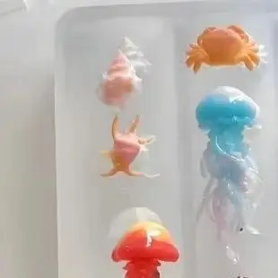 แม่พิมพ์ซิลิโคน 3 มิติ ลายทะเล - Art Craft Jellyfish บทวิจารณ์และราคา
