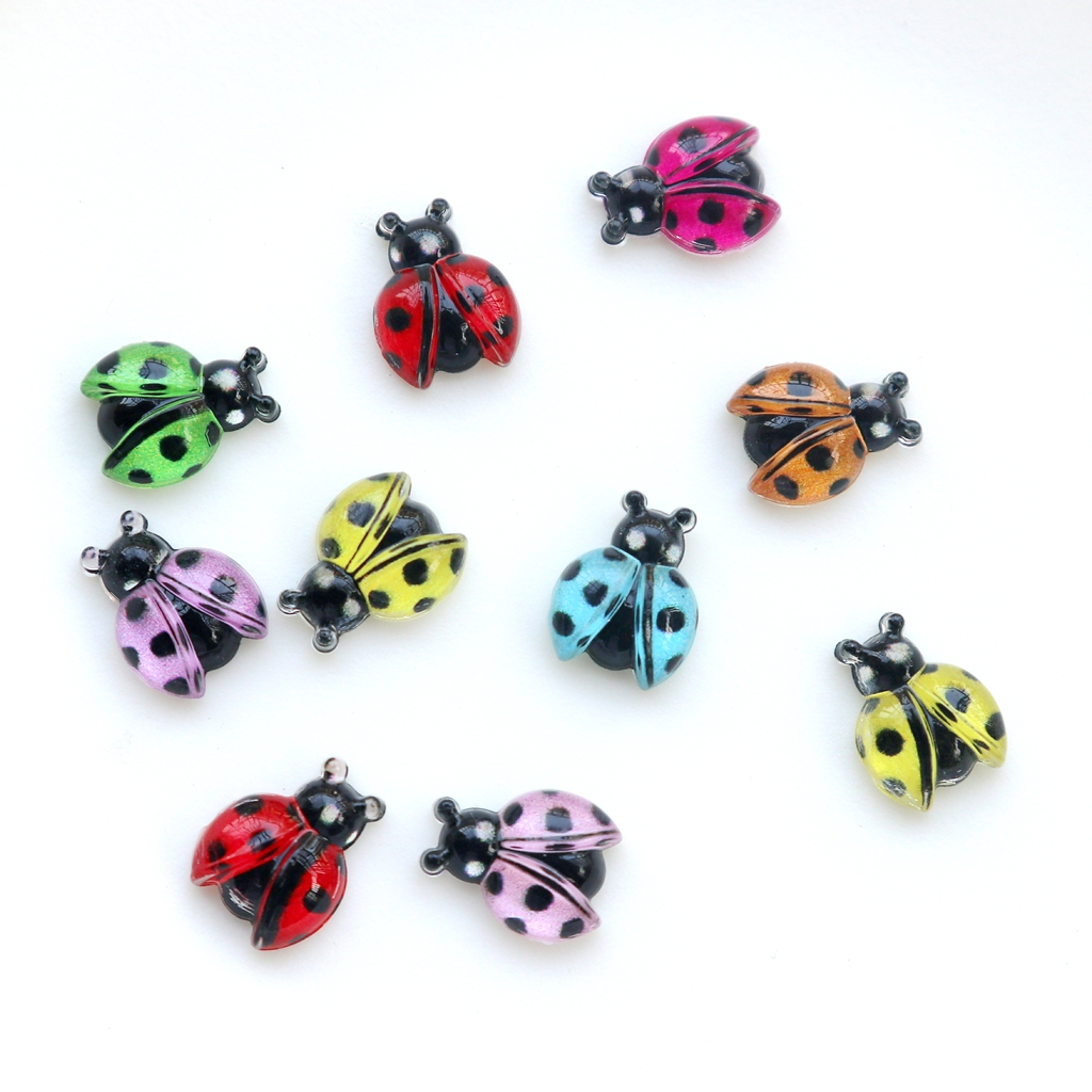 คาโบชองรูปเต่าทองหลากสีขนาดเล็ - Art Craft Ladybug บทวิจารณ์และราคา