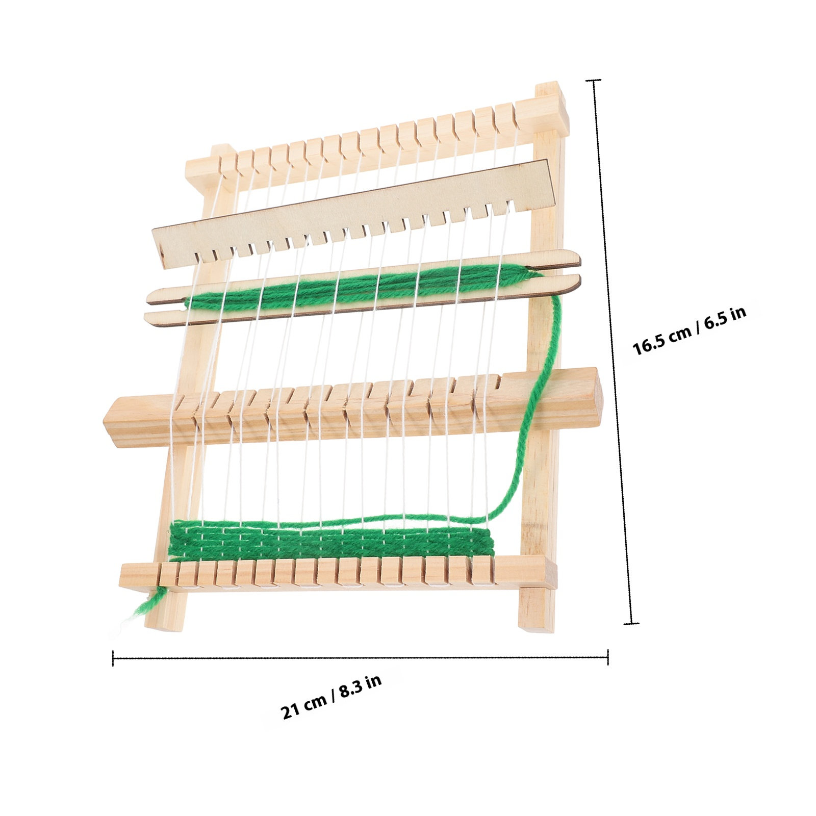 ชุดอุปกรณ์ถักทอผ้าขนาดเล็กแบบพ - Loom Weaving Frame บทวิจารณ์และราคา