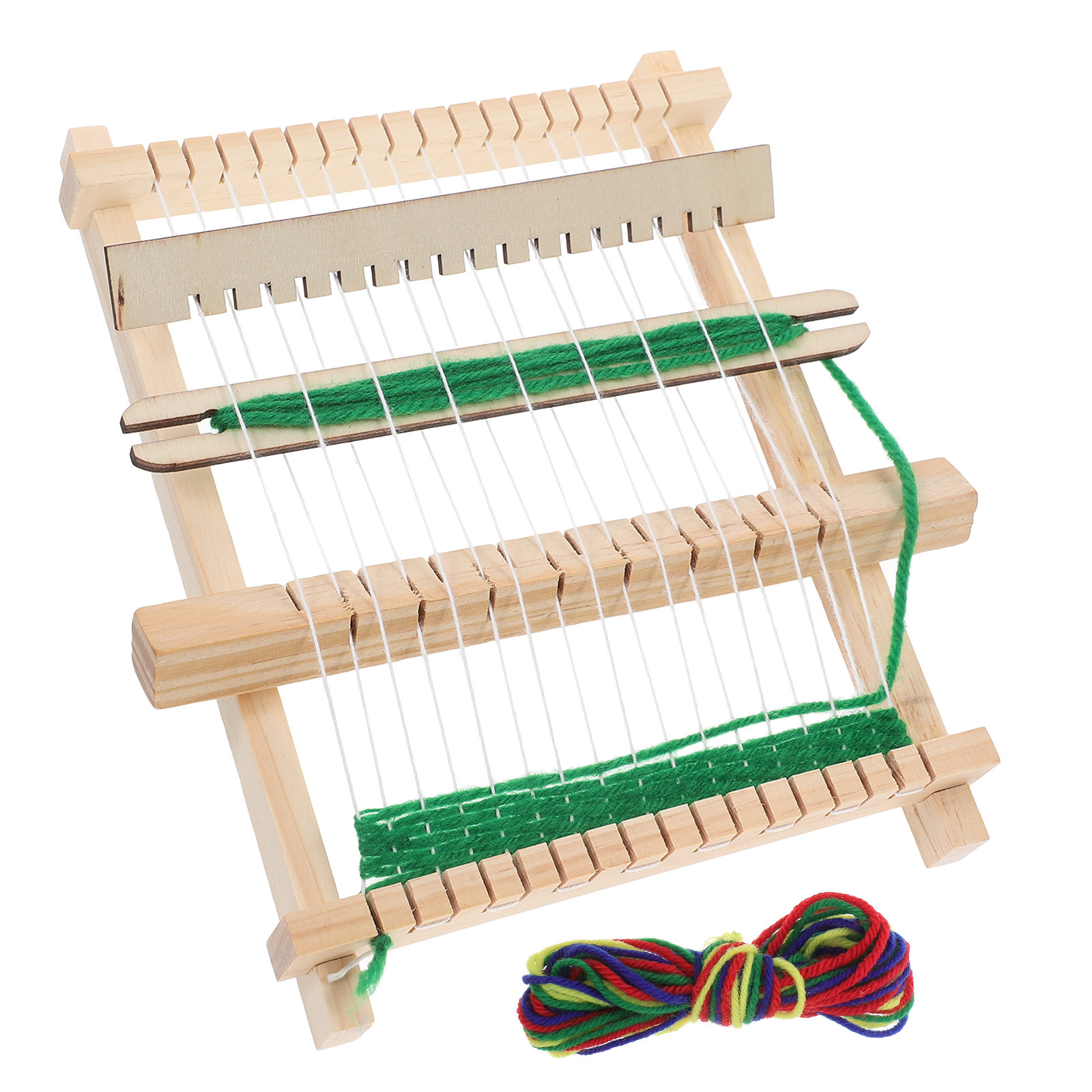 ชุดอุปกรณ์ถักทอผ้าขนาดเล็กแบบพ - Loom Weaving Frame บทวิจารณ์และราคา