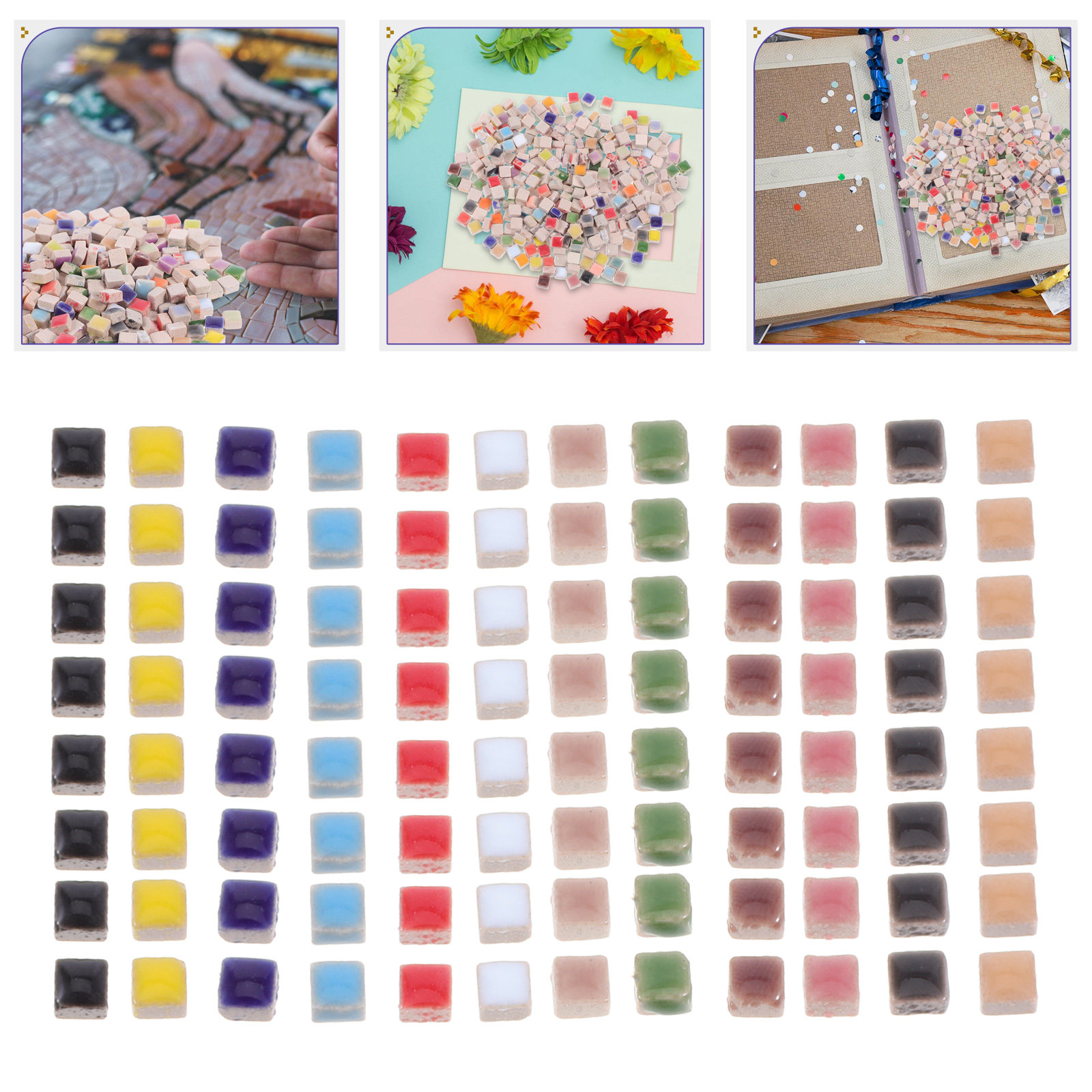 กระเบื้องเซรามิกโมเสคสำหรับงาน - Art Craft Easy บทวิจารณ์และราคา