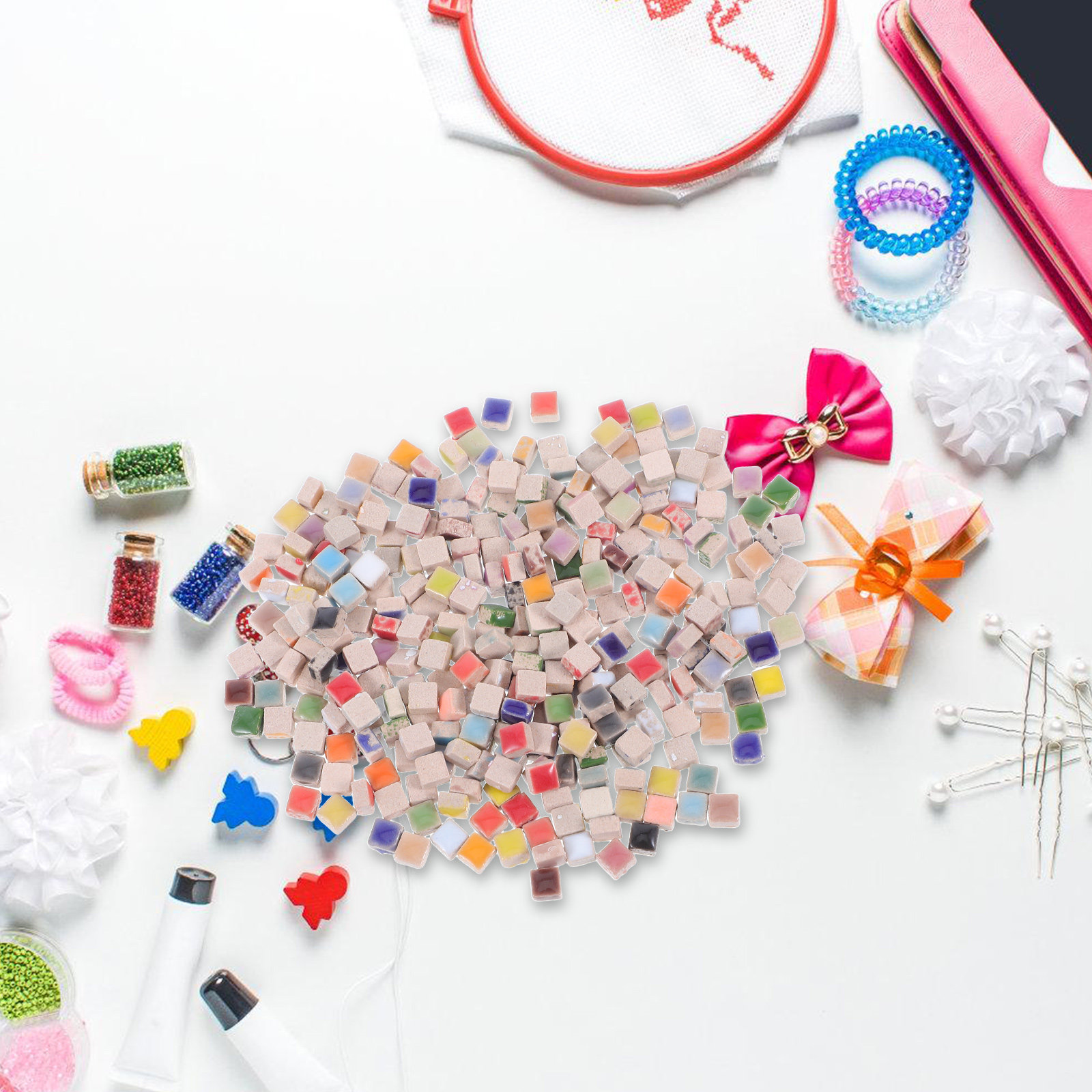 กระเบื้องเซรามิกโมเสคสำหรับงาน - Art Craft Easy บทวิจารณ์และราคา
