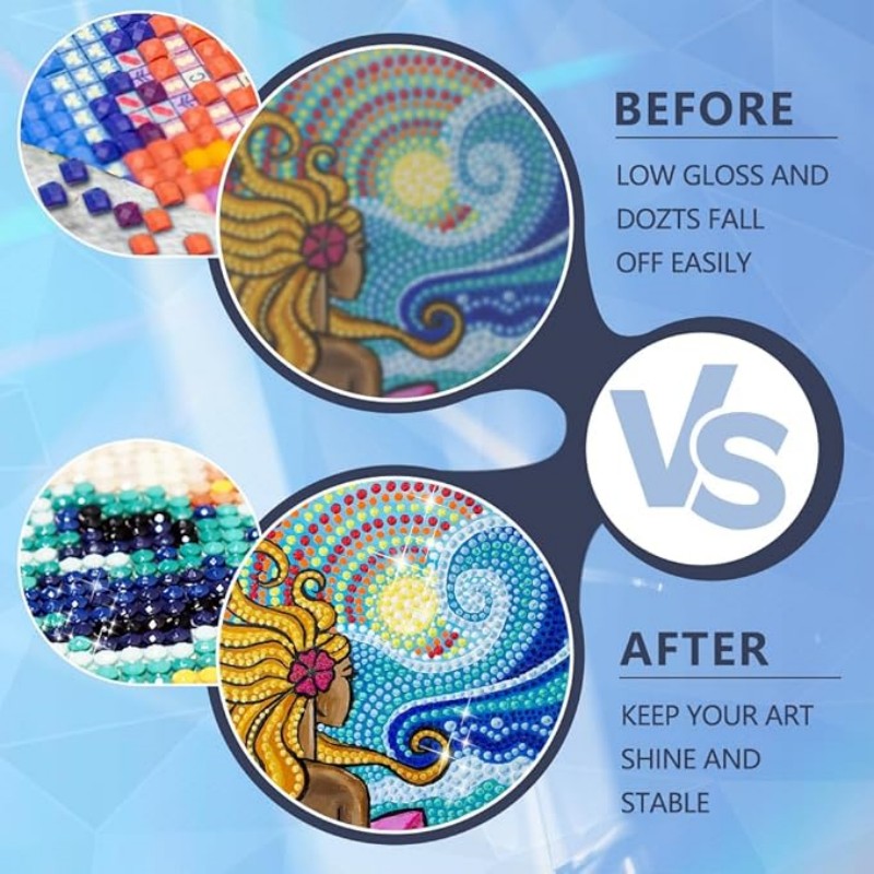 120ml กาวสําหรับชุดจิตรกรรมเพช - Diamond Painting Kit บทวิจารณ์และราคา
