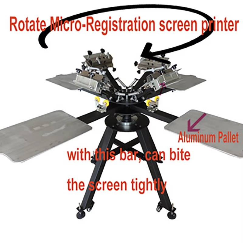เครื่องพิมพ์สิ่งทอแบบโรตารี่ 4 - Silk Screen Printing บทวิจารณ์และราคา