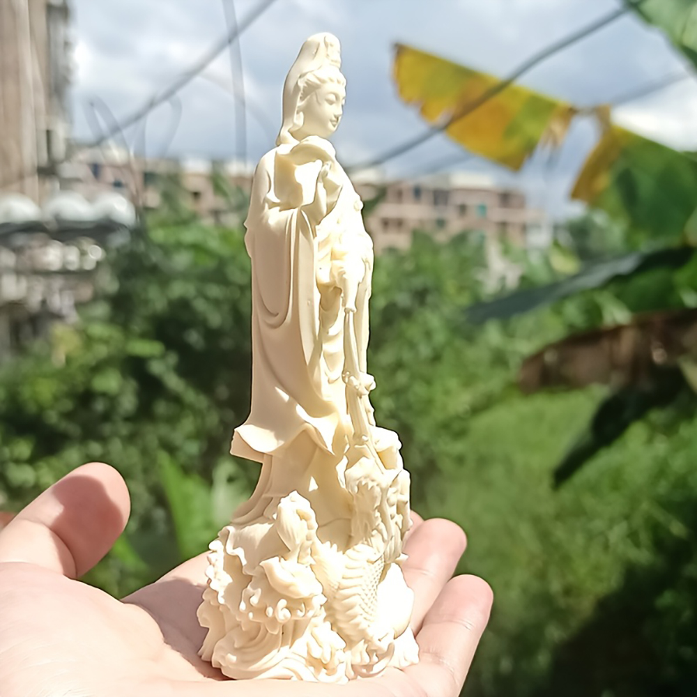 รูปปั้นพระโพธิสัตว์กวนอิมทำจาก - Art Craft New Year บทวิจารณ์และราคา