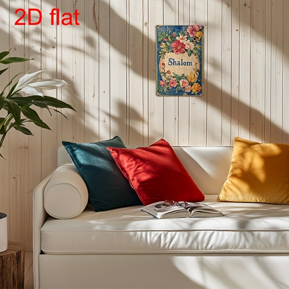 CIFBUY ป้ายโลหะอลูมิเนียมลายดอ - Art & Craft Kids Salon บทวิจารณ์และราคา