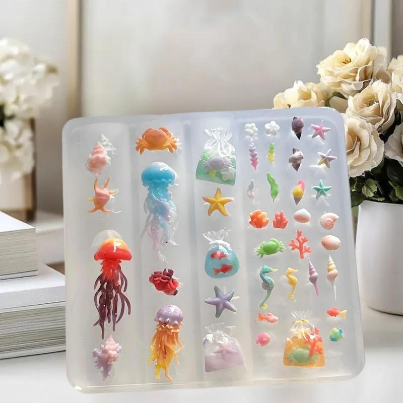 ทำเล็บลายเปลือกหอย ปลาดาว และแ - Art Craft Jellyfish บทวิจารณ์และราคา