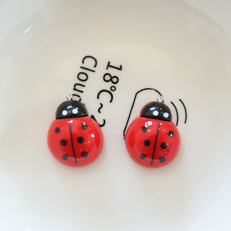 จี้เรซิ่นรูปเต่าทองแบบแบน 10 ช - Art Craft Ladybug บทวิจารณ์และราคา