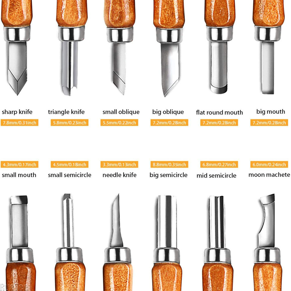 ชุดเครื่องมือแกะสลักไม้ SK2 12 - Art Craft Wood บทวิจารณ์และราคา